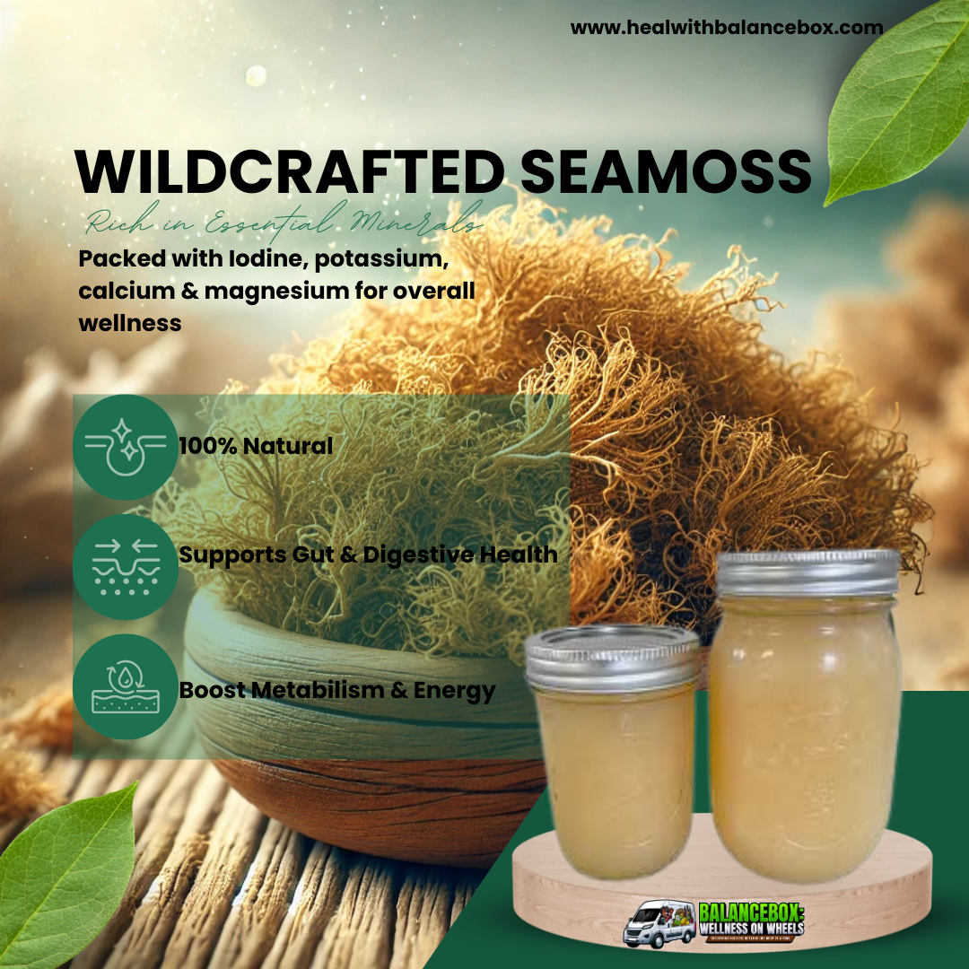 WILDCRAFTED -- FLAVORED SEA MOSS